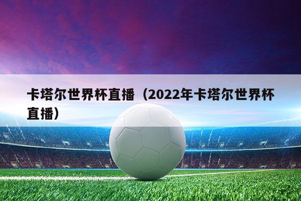 卡塔尔世界杯直播(2022年卡塔尔世界杯直播) 第1张 卡塔尔世界杯直播(在海外怎么看2022年卡塔尔世界杯直播)